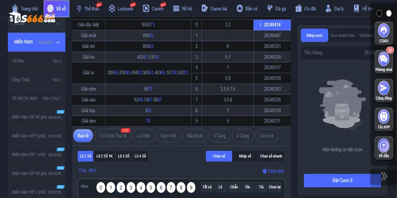 Khái quát về xổ số miền Nam S666