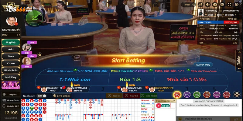 Những trò chơi hấp dẫn tại game bài casino S666