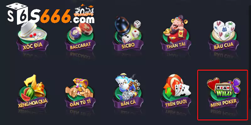 Đôi nét về tựa game mini Poker S666