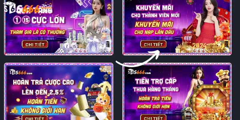 Nhiều ưu đãi đặc biệt dành riêng cho người chơi tham gia bắn cá S666