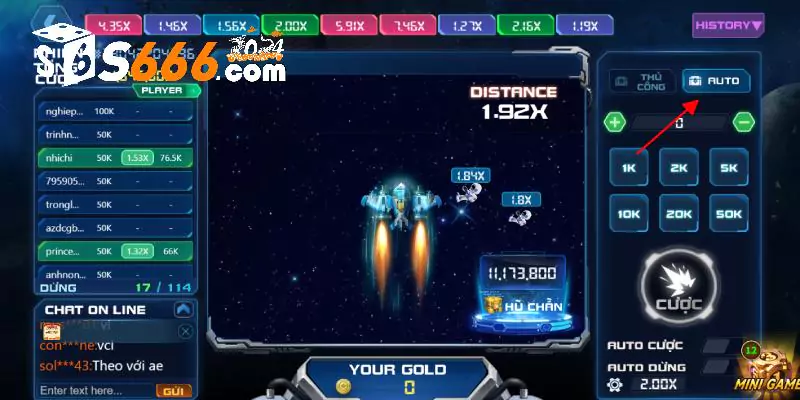 Sử dụng công nghệ đánh auto