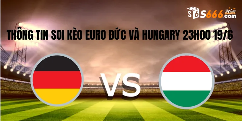 Thông tin soi kèo Euro Đức vs Hungary 23h00 19/6
